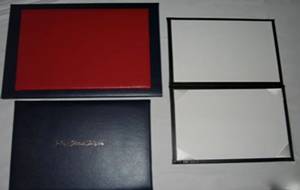 Honorary Degree Leather Folders